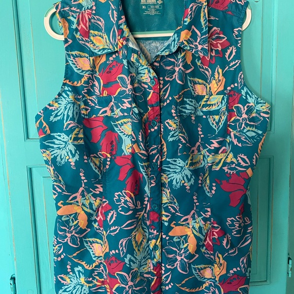 Reel Life Summer Matching Set Women Large - Extra Large Swim Cover Up Tropical - Picture 4 of 16